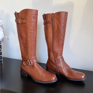 Naturalizer Womens leather brown boots